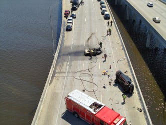 FHP still working to identify person killed in fiery Escambia Bay ...