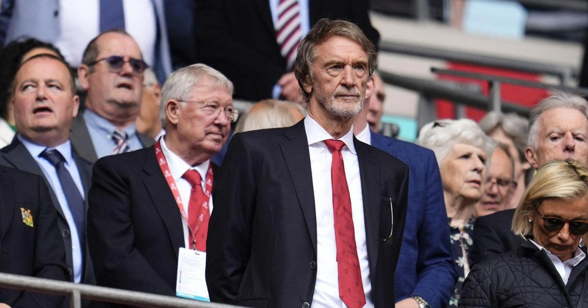 man utd co-owner ratcliffe reacts after confirmation of imminent £50m upgrade