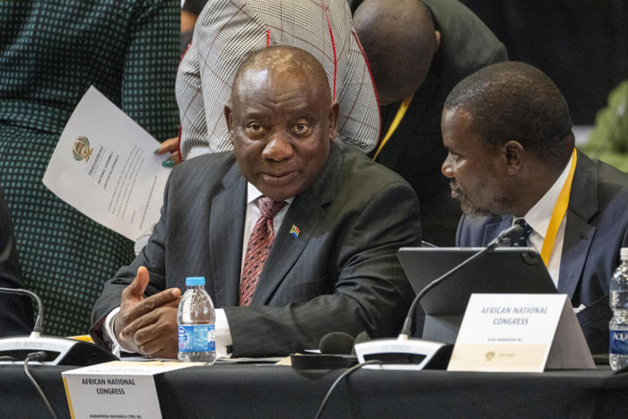 south africa’s ramaphosa secures ruling coalition, but allies hold veto