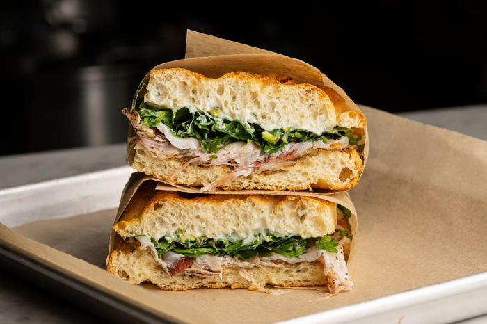 this west hollywood italian deli assembles paninis with the precision of a surgeon