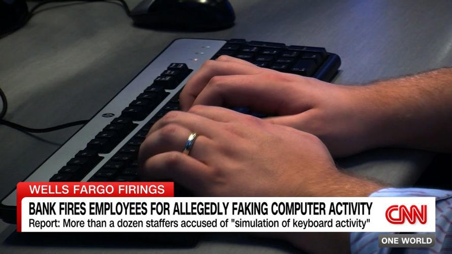 Wells Fargo fires employees for faking keyboard activity