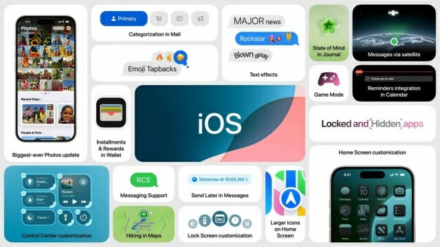 iOS 18.4 인포그래픽: 주요 기능 요약