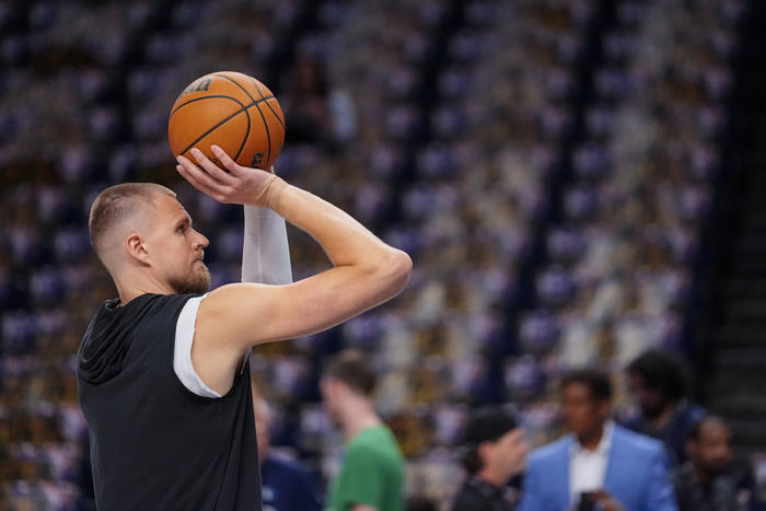 porzingis available for celtics as they try to wrap up sweep of nba finals against mavericks