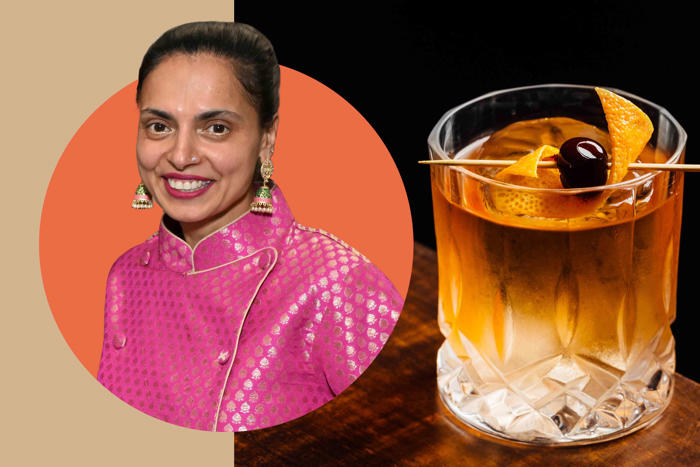 pairing cocktails with indian food is easy — just ask maneet chauhan