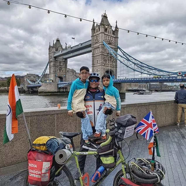 kozhikode to london, a cyclist’s odyssey