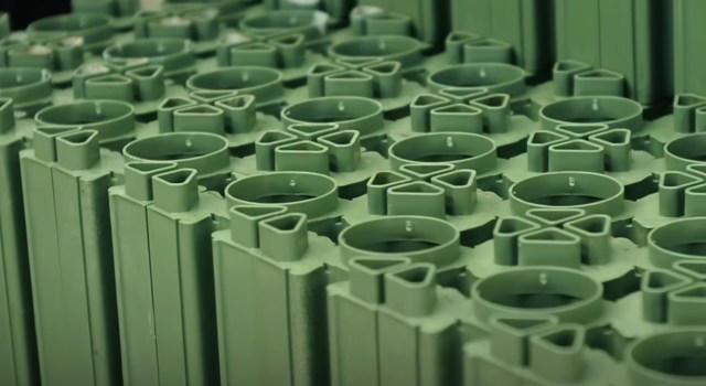 company develops low-cost, lego-like construction bricks that can withstand natural disasters — and they're made from plastic trash