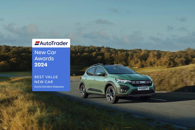 Dacia wins ‘Best Value Brand’ at the Auto Trader New Car Awards for the