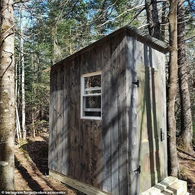 maine brothers build off-the-grid yurt in the forest by themselves