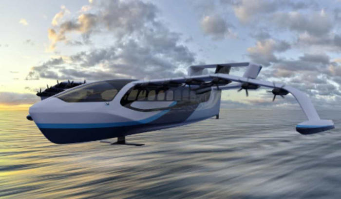 seagliders électriques, « bateau volant du futur », peuvent révolutionner le transport aquatique