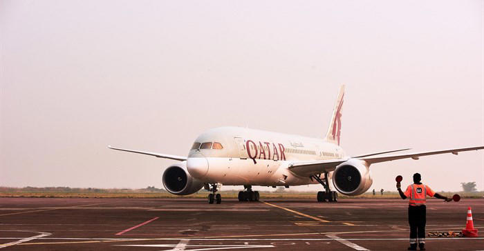 qatar airways expands in africa, lands in kinshasa