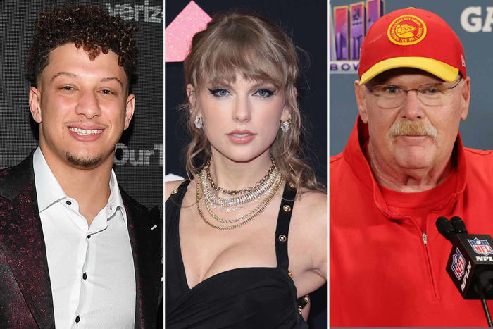 patrick mahomes and andy reid kept taylor swift's spirit present at chiefs ring ceremony with friendship bracelets