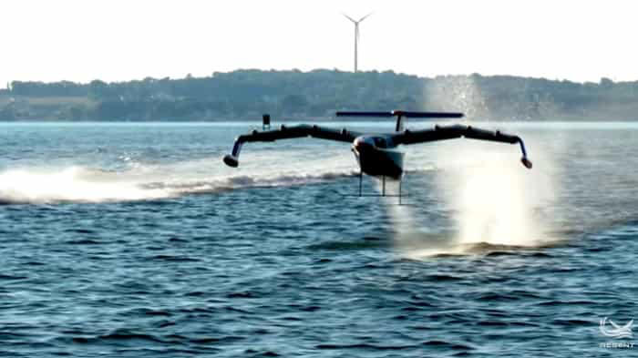 elektrische seagliders, ‘vliegende boot van de toekomst’, kunnen het watertransport revolutioneren
