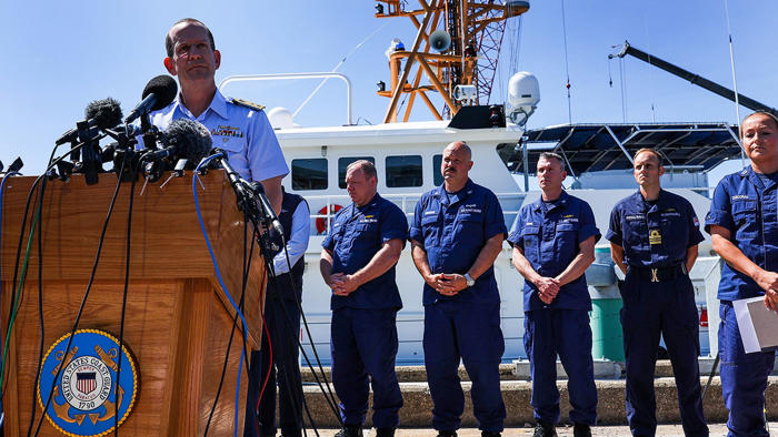 coast guard offers update on deadly titan submersible implosion nearly one year later