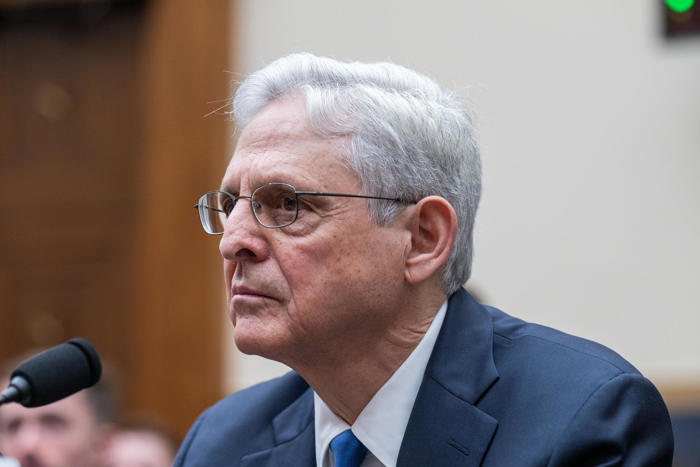 justice department declines to pursue merrick garland contempt charges