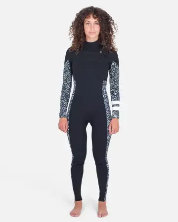 hurley plus printed 4/3mm fullsuit: a high-performance eco-friendly wetsuit