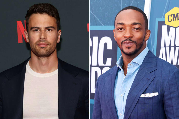 theo james and anthony mackie compare how fatherhood has changed the way they choose projects