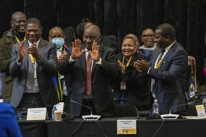 south africa's president ramaphosa is reelected for second term after a dramatic late coalition deal
