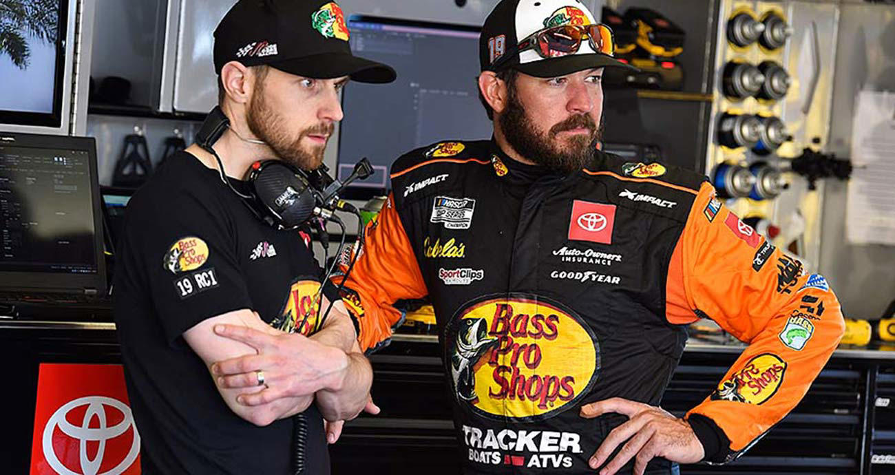 no. 19 crew chief james small reflects on martin truex jr.: 'a great friend and a great driver'