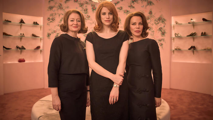 ladies in black is back, this time in sydney in 1961, with stars miranda otto and debi mazar at the helm