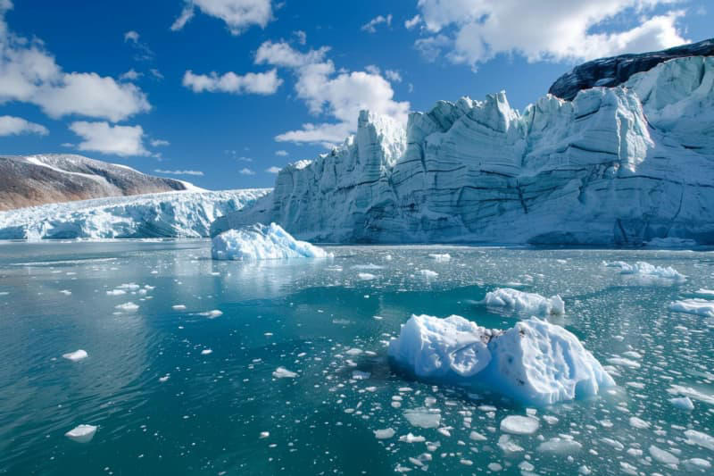 des virus géants ont été découverts sur la calotte glaciaire du groenland