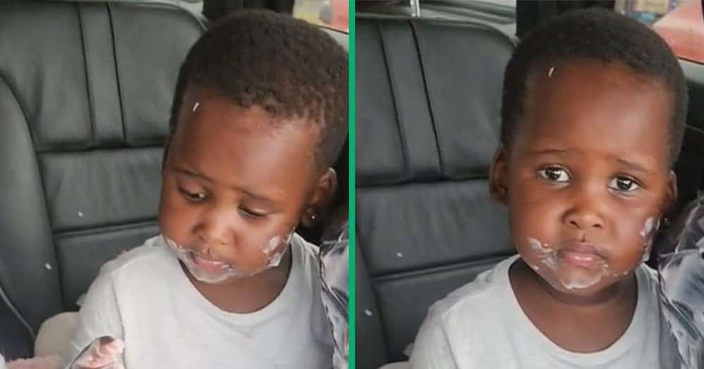 twins sisters mess up car's backseat, tiktok video of snack time getting out of hand amuses sa