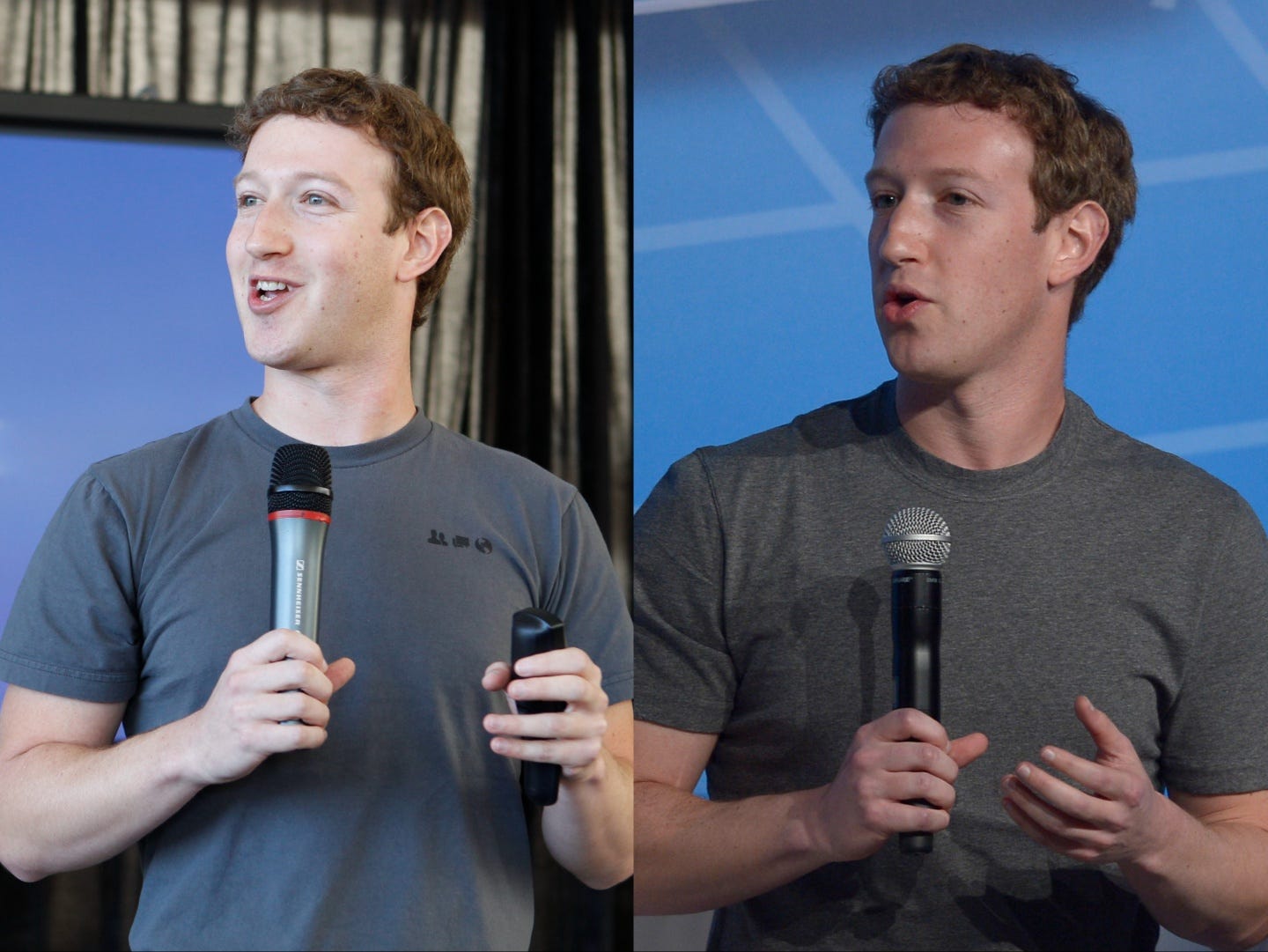 Photos show Mark Zuckerberg's style evolution — from hoodies to silver ...