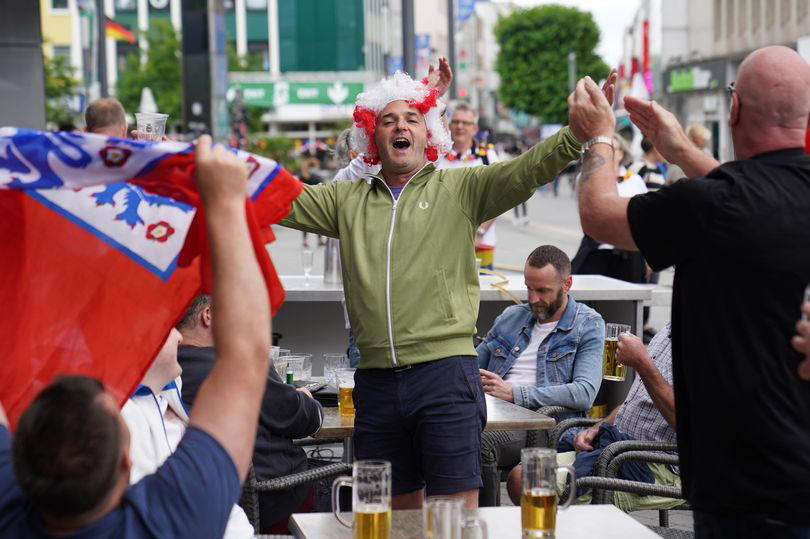 england fans start their party early ahead of euro 2024 opener in germany