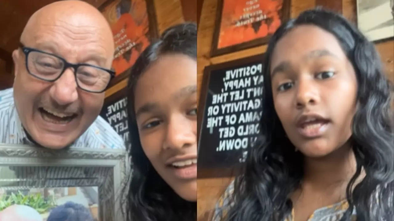 Satish Kaushik's Daughter Vanshika Wishes Uncle Anupam Kher On Father's ...