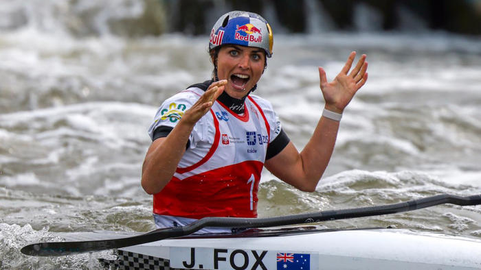 kayak queen jessica fox strikes world cup gold again