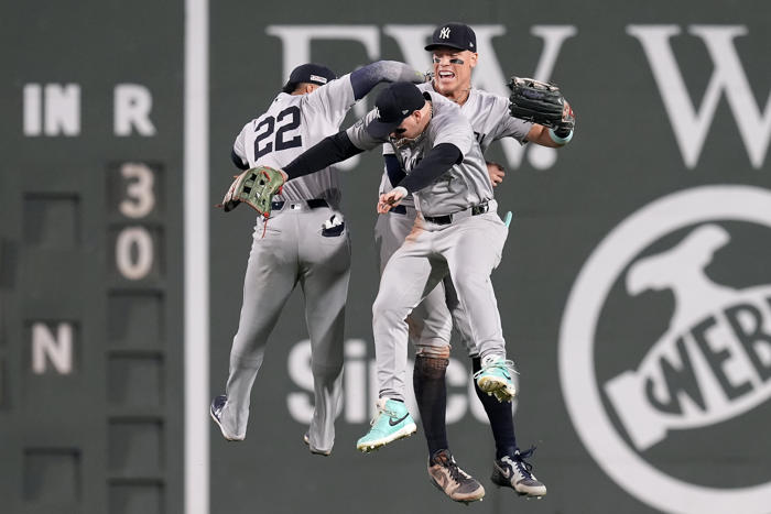 yankees beat red sox 8-1, alex verdugo drives in four rbis against his former team