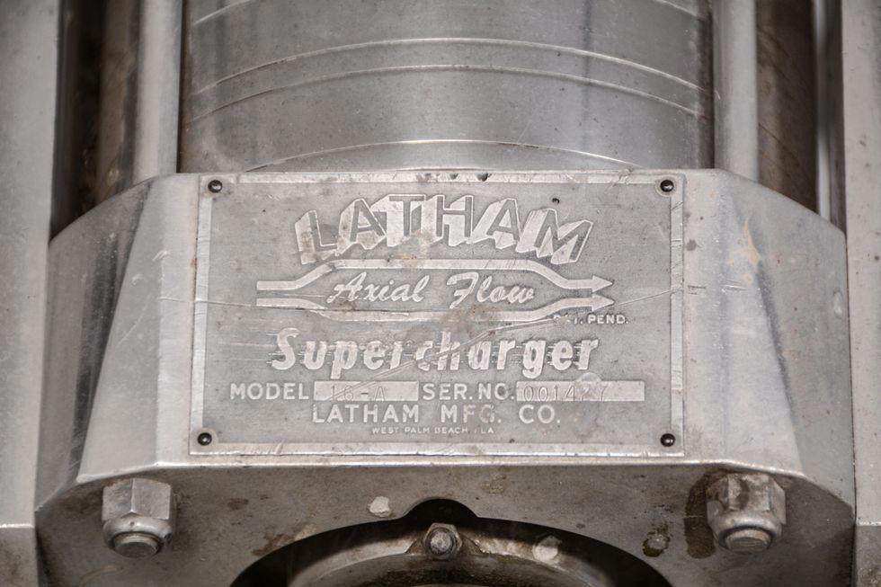 history of the short-lived but innovative latham axial flow supercharger