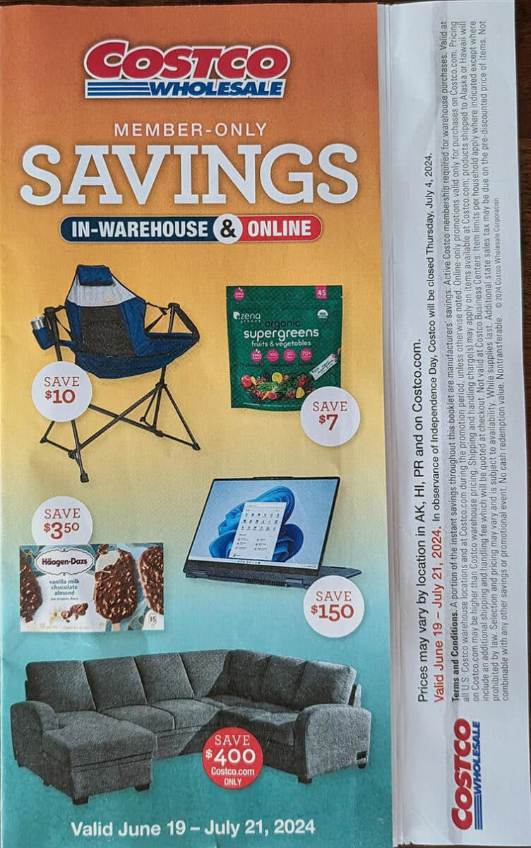 Costco Coupon Book June 2024