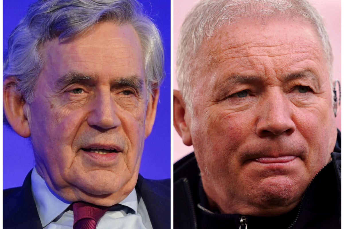 Gordon Brown And Ally McCoist Among Scots Recognised In King’s Birthday ...