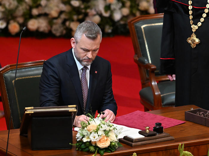 pellegrini als neuer präsident der slowakei vereidigt