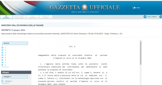 Concordato Preventivo Biennale: Arriva In Extremis Il Decreto MEF Sul ...