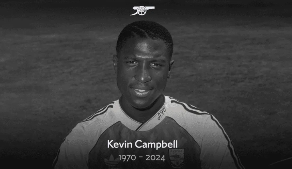 kevin campbell, ex-arsenal e everton, morre aos 54 anos