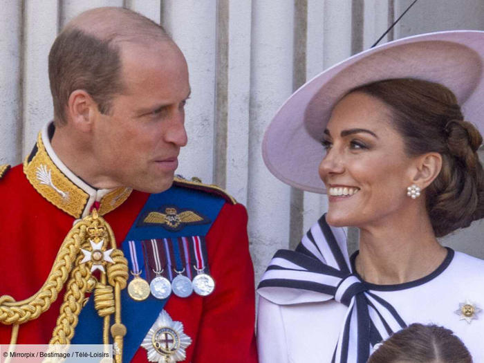 kate middleton lumineuse aux côtés du roi charles malgré la maladie, le prince louis grimaçant… la famille royale unie au balcon de buckingham (photos)
