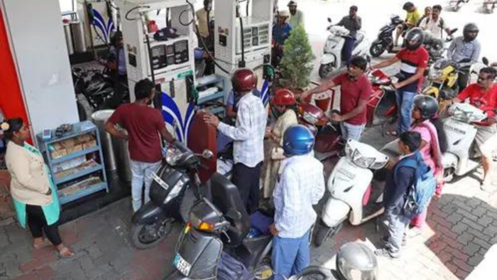 'people expecting rs 8,000 in their accounts, got huge burden instead': bjp attacks karnataka govt over petrol price hike