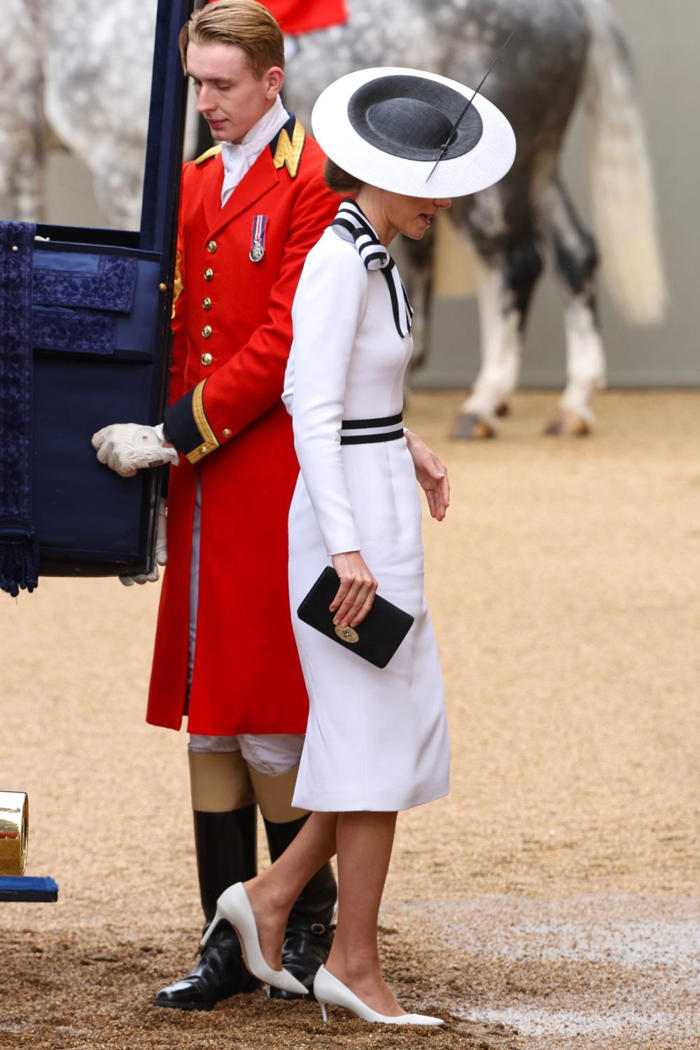 there was a very special meaning behind the princess of wales' trooping the colour outfit