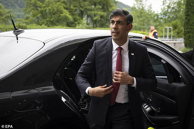 rishi sunak warns ukraine's opponents are 'on wrong side of history'