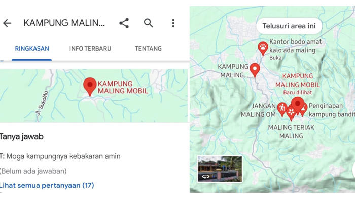 sukolilo pati jadi kampung maling & desa bandit di google maps, begini kata kapolda jateng