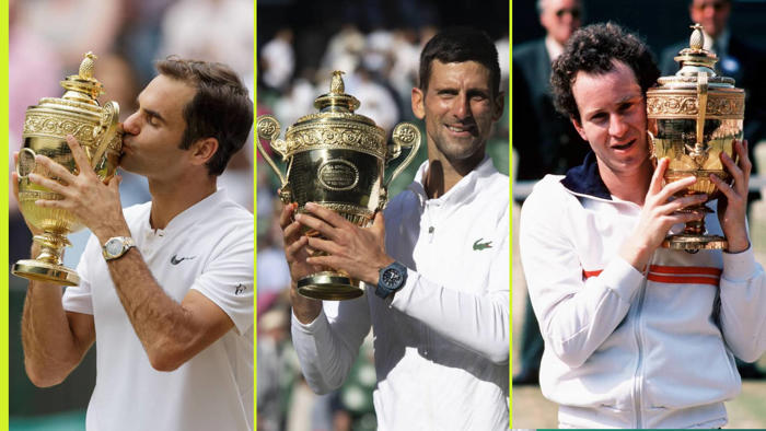 the 10 atp players with the best grass-court records: ft. roger federer and novak djokovic