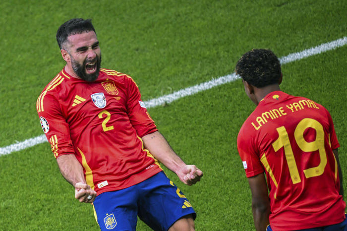 yamal, 16, leads spain's new generation to 3-0 win over croatia at euro 2024