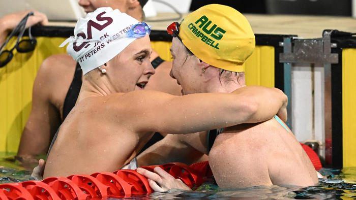 aussie swimmers vow to honour campbell's legacy