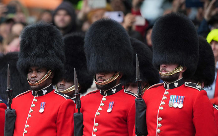 beards on parade at trooping the colour after army rule change