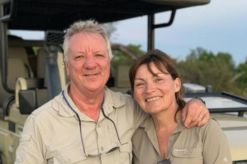 lorraine kelly told 'it's an embarrassment' after itv host shares snap with rarely-seen husband