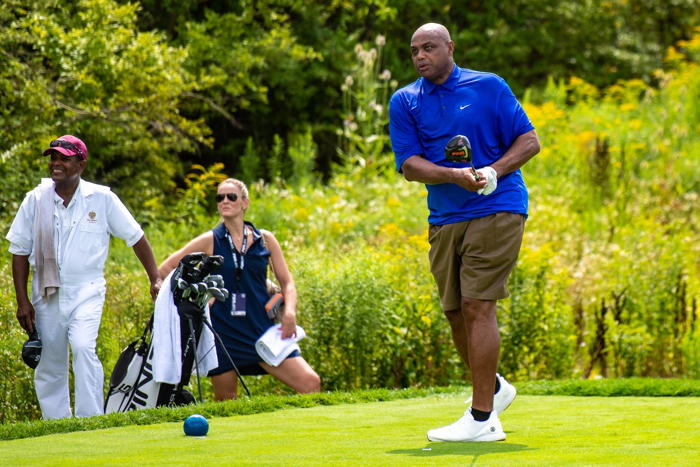 amazon, charles barkley as a golf announcer? he's a free agent, since he's retiring from his nba broadcast career