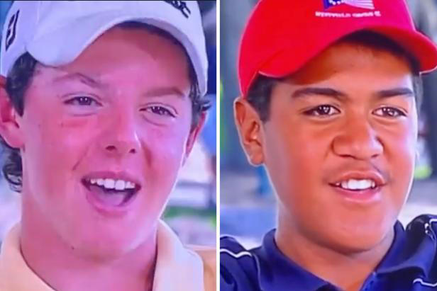 u.s. open 2024: this clip of 10-year-old rory mcilroy and tony finau talking about their friendship will warm your cold heart