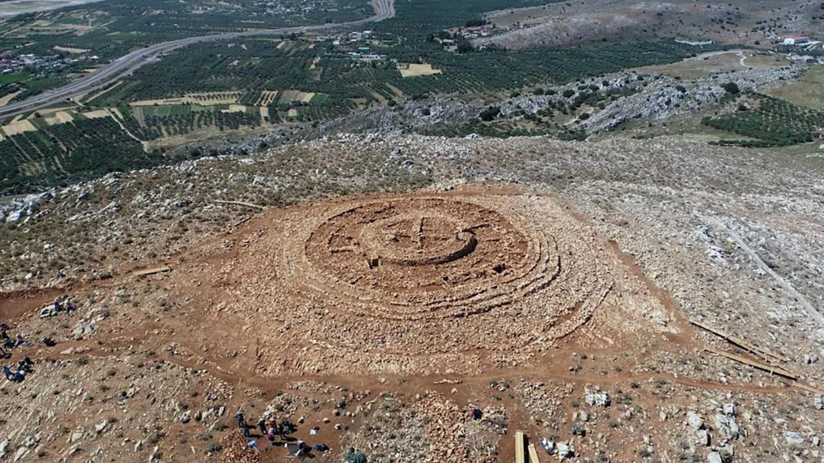 während bauarbeiten auf kreta: archäologen entdecken mysteriöses labyrinth