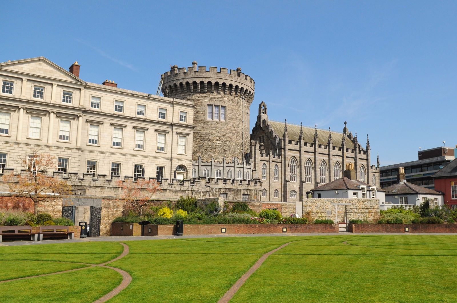<p class="wp-caption-text">Image credit: Shutterstock / Lauren Orr</p>  <p>Explore Dublin Castle, a pivotal site in Irish history. Originally built as a defensive fortification, it now hosts prestigious State receptions and offers guided tours.</p>
